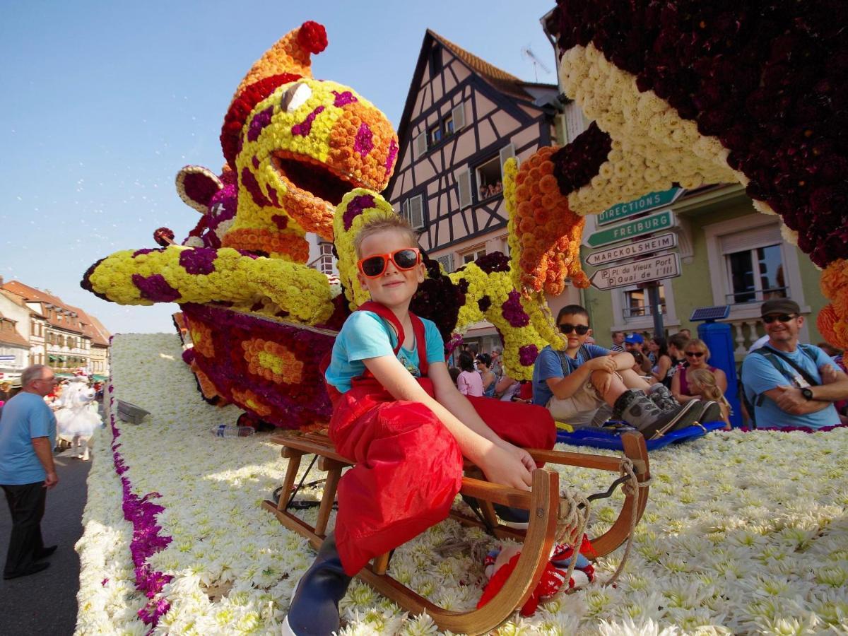 Au Bon Vieux Port Maison De Vacances Alsacienne A 10Mn De Ribeauville, Riquewihr Et Kaysersberg セレスタ エクステリア 写真
